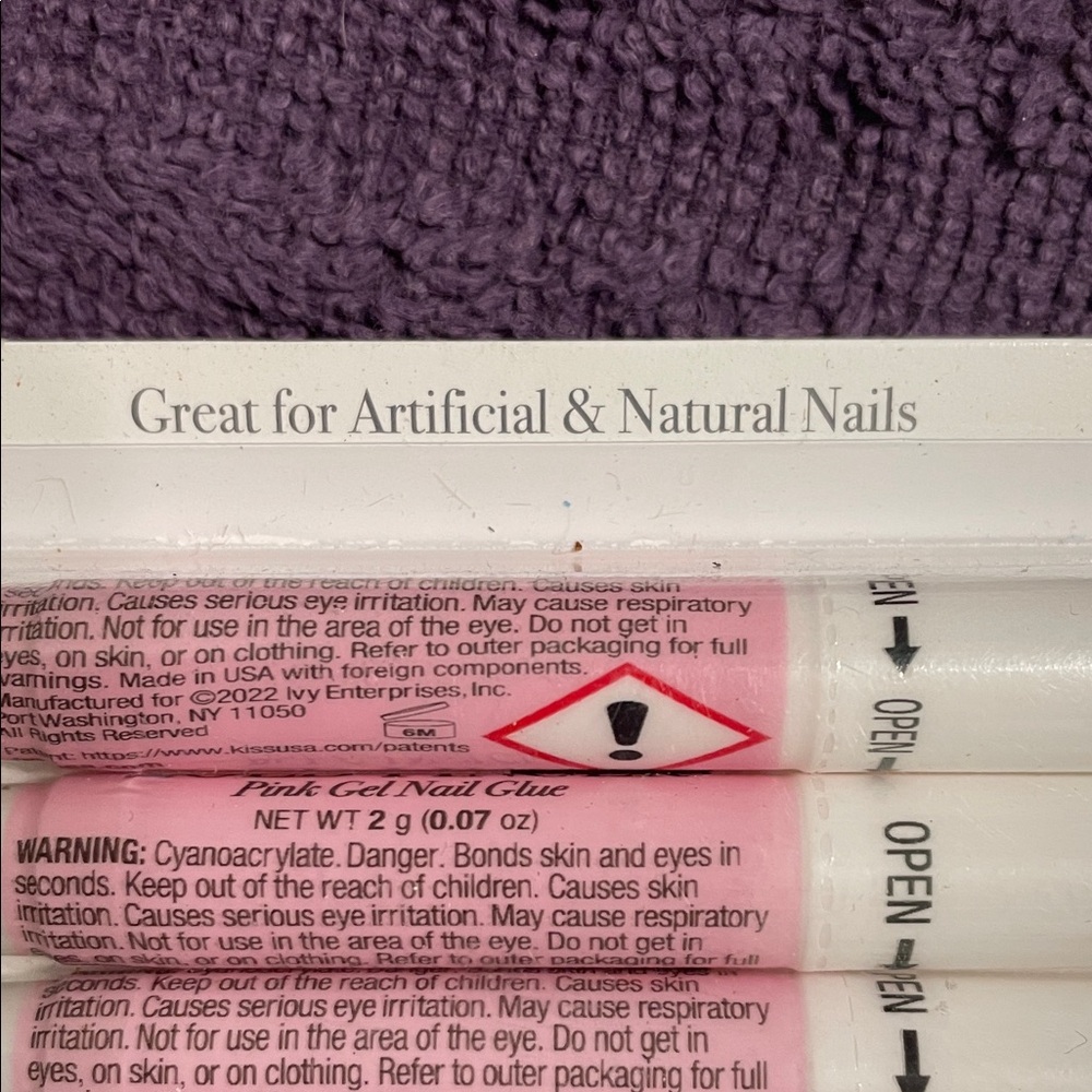 Gold Finger Pink Gel Nail Glue - Pink - Picture 4 of 4